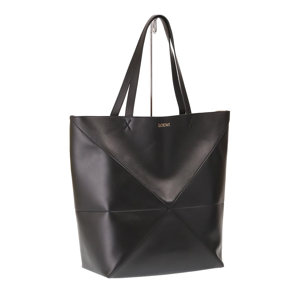 ロエベ ダークグレーのパズルフォールドXLバッグ パズルフォルド トート XL（シャイニーカーフ） ブラウン - LOEWE